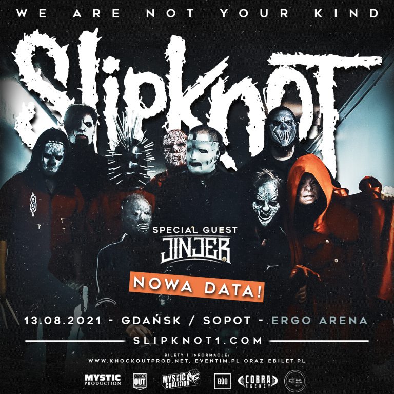 SLIPKNOT  i JINJER na jednej scenie w Trójmieście