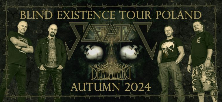 Blind Existence Tour 2024 – SCEPTIC i DEATHYARD na wspólnej trasie koncertowej!