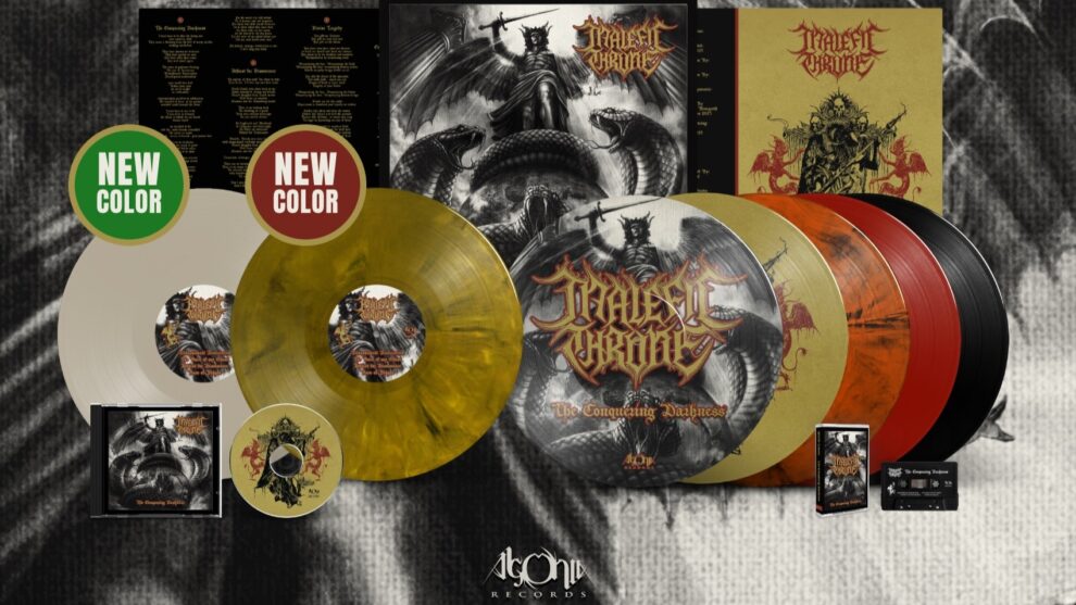 MALEFIC THRONE w nowych kolorach na winylu. Ruszyła przedsprzedaż!